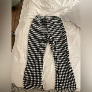 Urban Outfitters Hot Pants Stretchy Black and White Checkered Size Medium